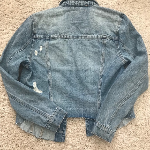 Blank NYC distressed denim jacket - Picture 4 of 5